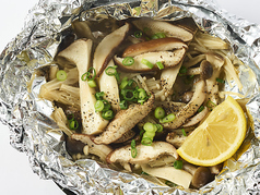 沢山キノコのホイル焼き