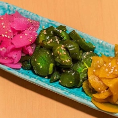 お新香盛り合せ