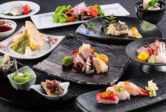 旬越料理 妙高のコース写真