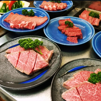 最高級プレミアム焼肉、すき焼7000円(税込7700円)から