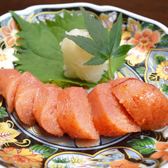 かねふく明太子　生・炙り・天ぷら