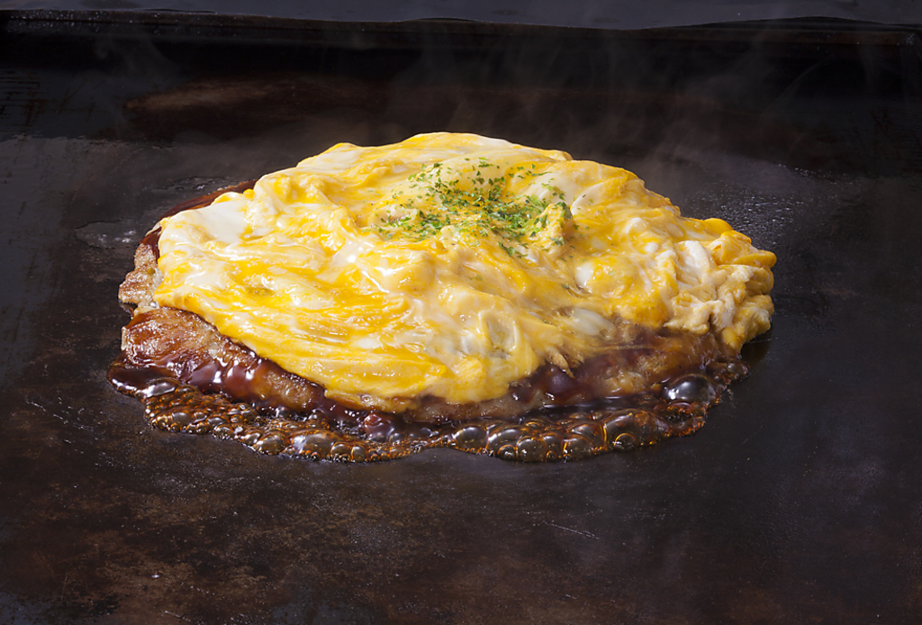 ふわふわでトロトロの卵が絶品でクセになる♪濃厚な卵の風味とソースが絡みついてヤミツキになる味♪