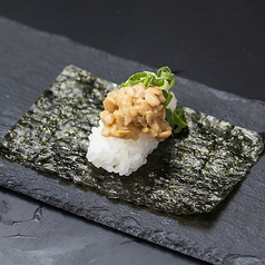 納豆のっけ寿司[1カン]