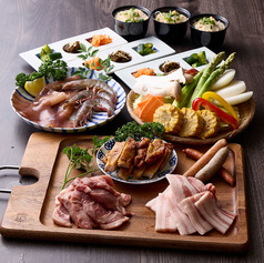 (26年4月～)【梅】スタンダードBBQコース（飲み放題付き）