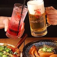 各種ご宴会に◎お得な2時間飲み放題付コース