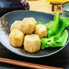しっかり味の染みた小芋の唐揚