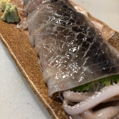 スルメイカの姿造り