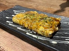 ふわふわチーズ入りのとんぺい焼き
