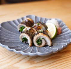 秋刀魚ネギ巻き