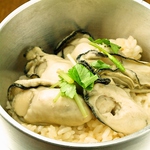 旬の食材の釜飯も炊き立てで！