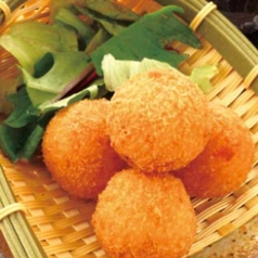 手作り真鯛のクリームコロッケ