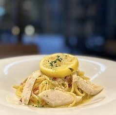 レモンと若鶏の爽やかなペペロンチーノ「タリオリー二」