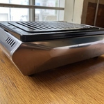 「にんにく唐がらし」では敢えて七輪ではなくガスコンロを使用しています！ジューシーに焼けます♪