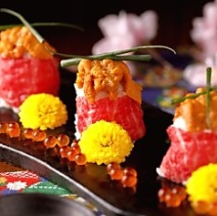 佐賀牛×雲丹コラボ うにく巻き　1貫