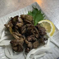 大和肉鶏もも炭焼き