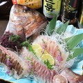 料理メニュー写真&nbsp;真鯛の姿造り