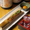 料理メニュー写真 鴨つくね 青竹焼き