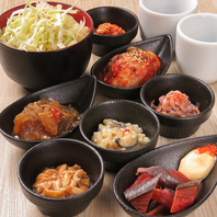 種類豊富なサイドメニューをご用意