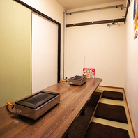 おひとり様からご家族、会社の宴会など様々なシーンで