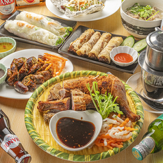 ベトナム料理ホイアン飲食店のコース写真