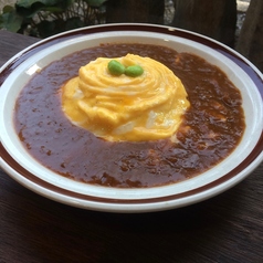 ジンジャーライスのオムカレー