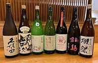 こだわりの日本酒