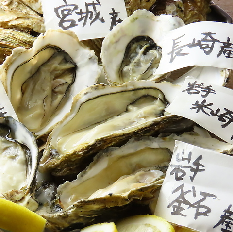 産地直送の絶品牡蠣と創作料理＆こだわりのお酒を味わう人気店！会社宴会も◎