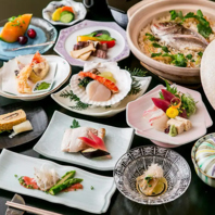 旬の「おいしい」を活かした季節のコース