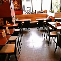 最大55名様迄OKの広々空間♪