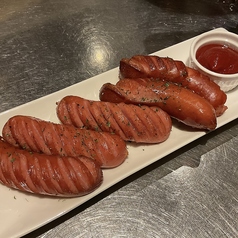 ソーセージのグリル