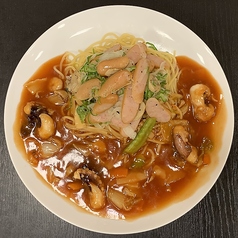 名古屋風海鮮あんかけスパゲティの写真