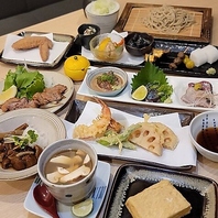 豪華な全8品がついた【おまかせコース】◎