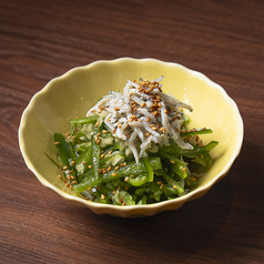 しらすピーマンナムル