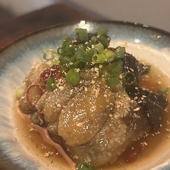 焼き茄子冷煮浸し。