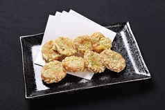 紅生姜と枝豆のサクサク揚げ