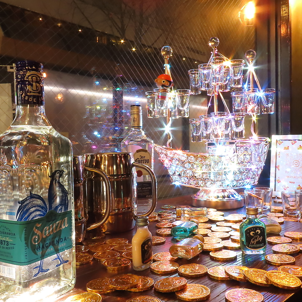 カクテルや希少な銘柄のウイスキーなど、厳選されたラインナップのドリンクをお楽しみいただけます◎