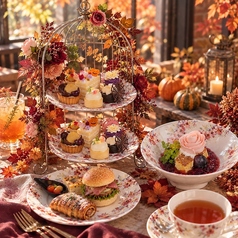 Afternoon Flower Lounge Tea Bloomy アフタヌーンフラワーラウンジ ティーブルーミーのコース写真