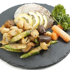 アワビバターソテー