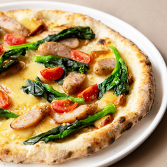 菜の花とサルシッチャのピッツァ