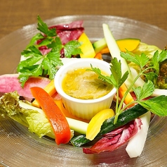 彩り野菜のバーニャカウダ 