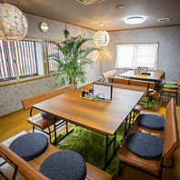 落ち着いた雰囲気で過ごせる和のくつろぎ空間