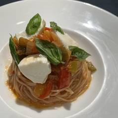 夏野菜とトマトソースの冷製パスタ～シチリア風！カポナータ仕立て～※9月末まで