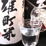 岡山の地酒を常時10種類前後ご用意！