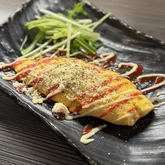 鶏みそと九条ねぎのオムレツ /とろとろチーズと明太子のオムレツ　各