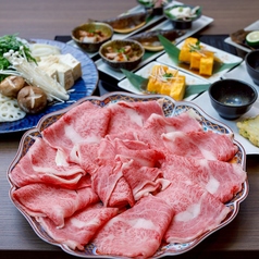 奥久慈すきやき燈のコース写真