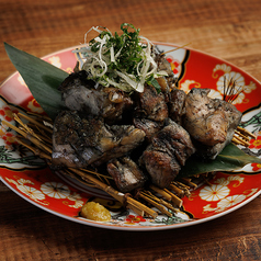 地鶏の炭火焼き