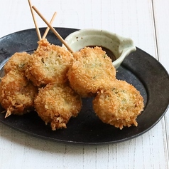 豚バラ大葉巻き串揚げ