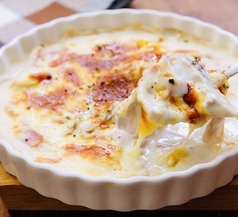 ポルチーニ香るキノコグラタン