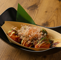 揚げタコ焼き　ソースマヨ