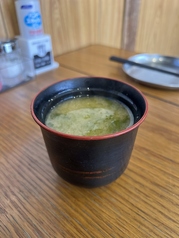 あおさの味噌汁